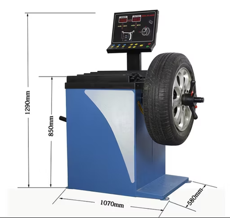 Manual Data Input Wheel Balancer GBT-JXD001
